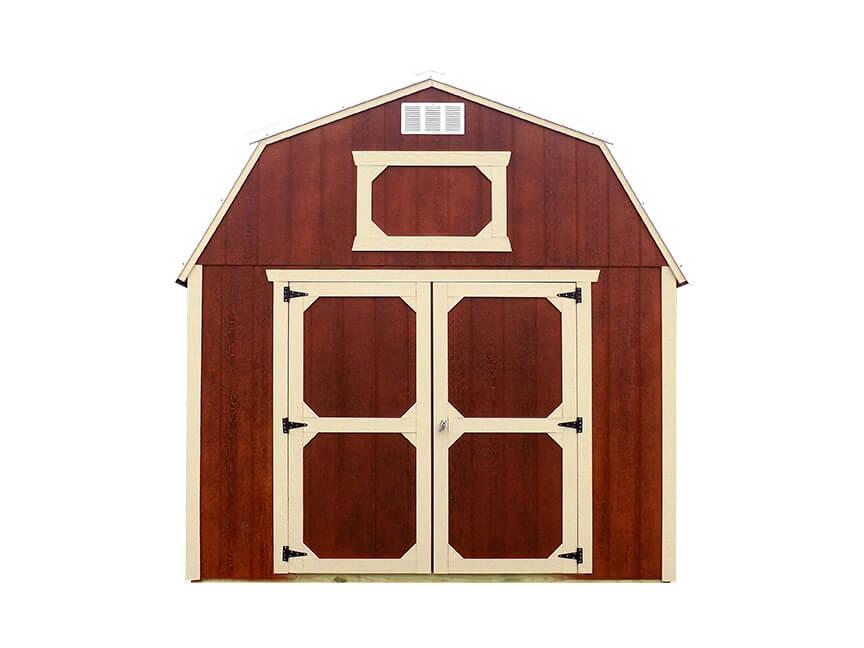 Front Entrance Lofted Barn